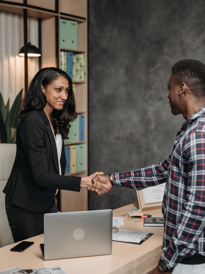 Grit Marketing Solutions closing a deal with a client